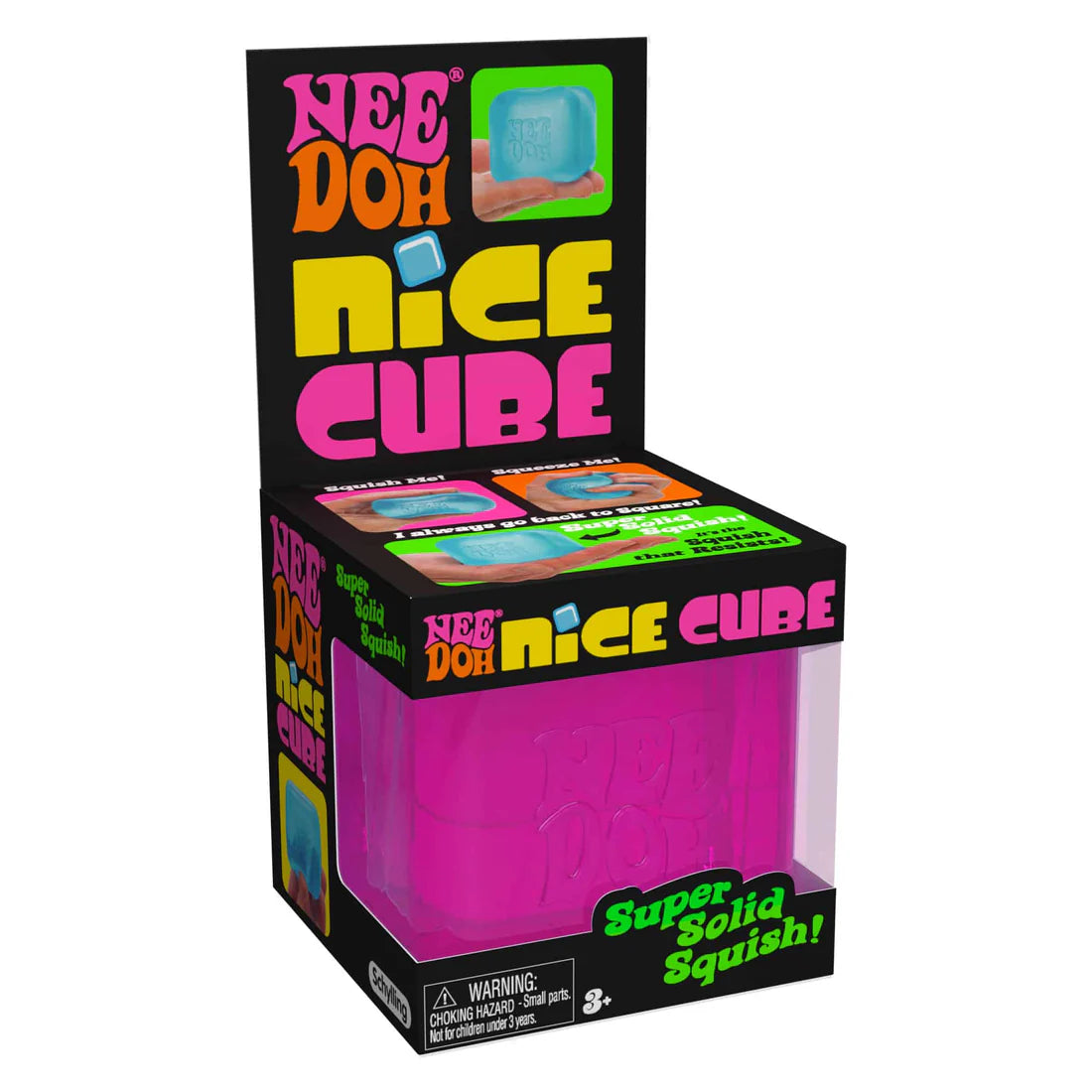 NeeDoh Nice Cube – Soft Squishy Stress Toy
